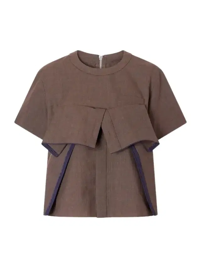 Sacai Ruffled Wool Blouse