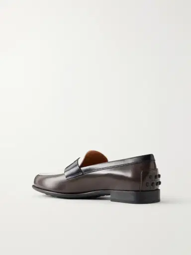 Tod's Logo-embossed Leather Loafers | Thumbnail 3