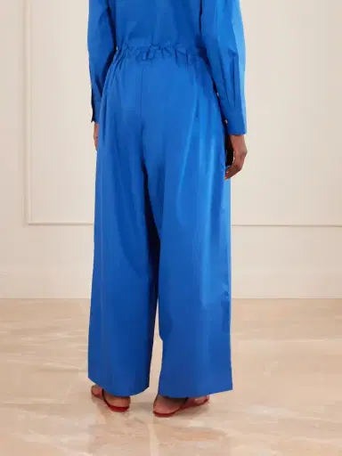 Jamie Haller Lotus Cotton-poplin Wide-leg Pants | Thumbnail 4