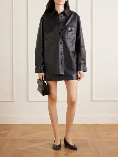 Blazé Milano Berber Leather Shirt | Thumbnail 2 Blazé Milano Berber Leather Shirt | Thumbnail 2