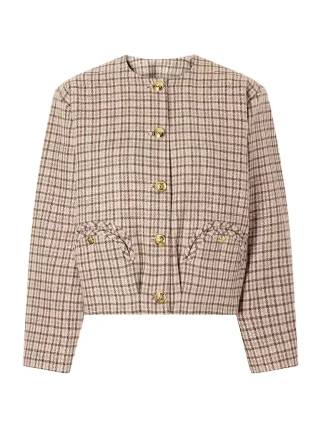 Blazé Milano Altai Checked Wool And Cashmere-blend Jacket