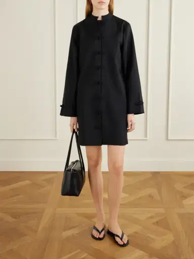 RÓHE Wool And Mohair-blend Midi Dress | Thumbnail 2 RÓHE Wool And Mohair-blend Midi Dress | Thumbnail 2