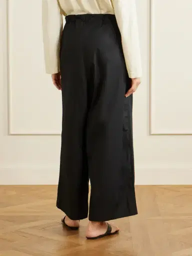 Jamie Haller The Lotus Cotton-poplin Wide-leg Pants | Thumbnail 3