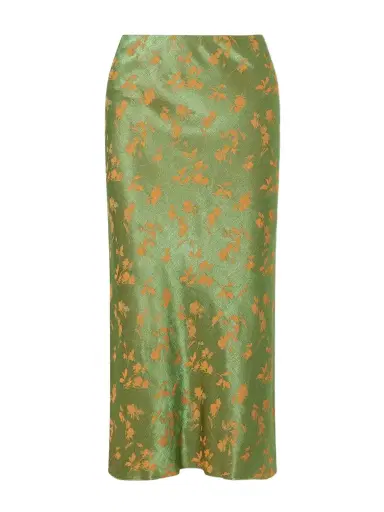 Dries Van Noten Floral-jacquard Cloqué Midi Skirt | Thumbnail 1