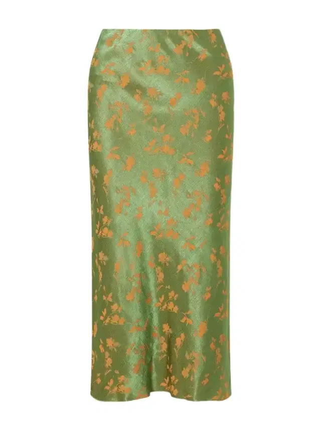 Dries Van Noten Floral-jacquard Cloqué Midi Skirt