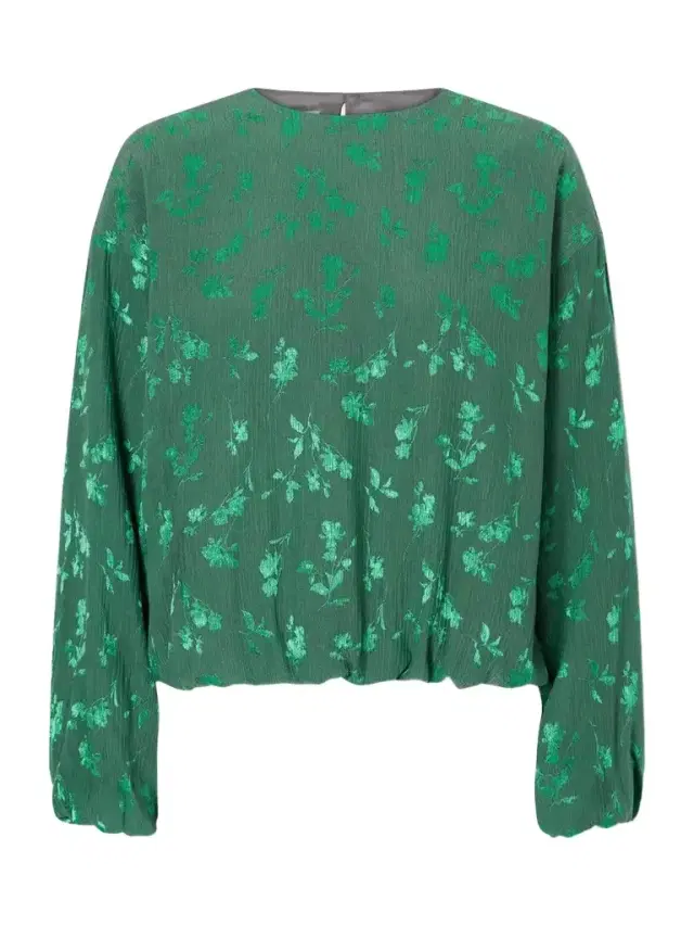 Dries Van Noten Floral-jacquard Cloqué Blouse