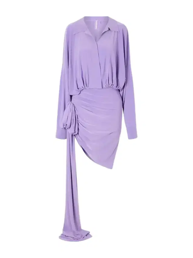 Norma Kamali Gathered Stretch-jersey Mini Dress