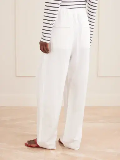 Jamie Haller Tapered Linen-blend Pants | Thumbnail 4 Jamie Haller Tapered Linen-blend Pants | Thumbnail 4