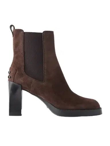 Tod's Tronchetto Elastico 80 Suede Ankle Boots | Thumbnail 1