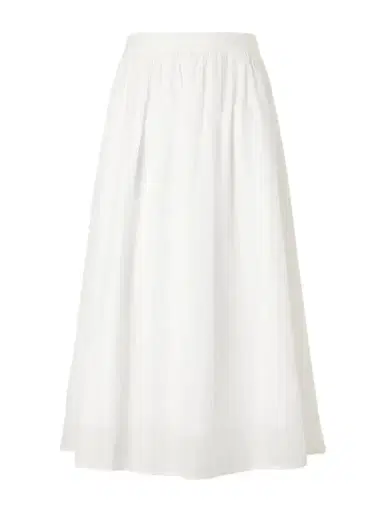 Rosie Assoulin Easy Does It Cotton-voile Midi Skirt | Thumbnail 1
