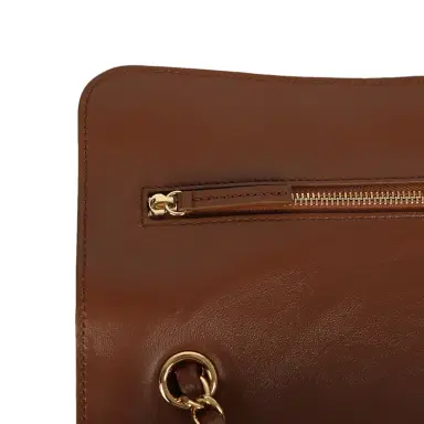 Chanel Chanel Maxi "Souplissimo" Small Flap Bag Camel Suede Gold Hardware | Thumbnail 8