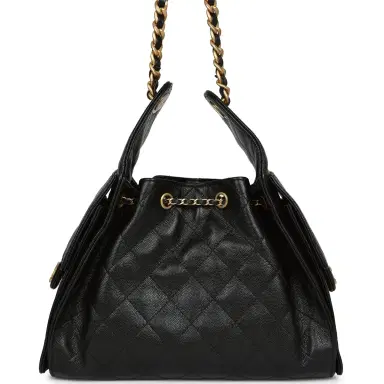 Chanel Chanel Small 25 Hobo Bag Black Caviar Antique Gold Hardware | Thumbnail 4 Chanel Chanel Small 25 Hobo Bag Black Caviar Antique Gold Hardware | Thumbnail 4