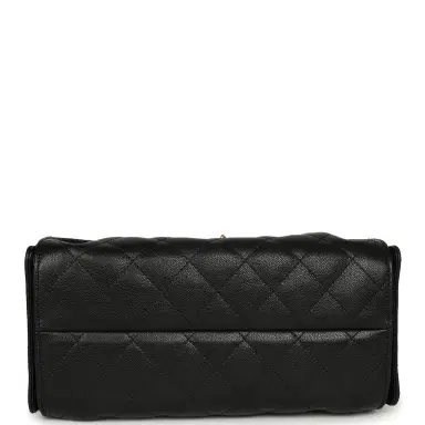 Chanel Chanel Small 25 Hobo Bag Black Caviar Antique Gold Hardware | Thumbnail 6 Chanel Chanel Small 25 Hobo Bag Black Caviar Antique Gold Hardware | Thumbnail 6