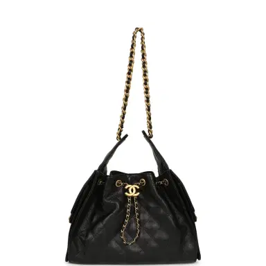 Chanel Chanel Small 25 Hobo Bag Black Caviar Antique Gold Hardware | Thumbnail 7 Chanel Chanel Small 25 Hobo Bag Black Caviar Antique Gold Hardware | Thumbnail 7