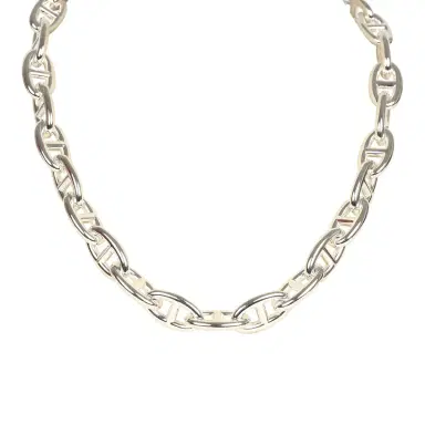 HERMÈS Hermes Chaine D'Ancre Necklace GM 31 Link Sterling | Thumbnail 7