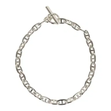 HERMÈS Hermes Chaine D'Ancre Necklace GM 31 Link Sterling | Thumbnail 1