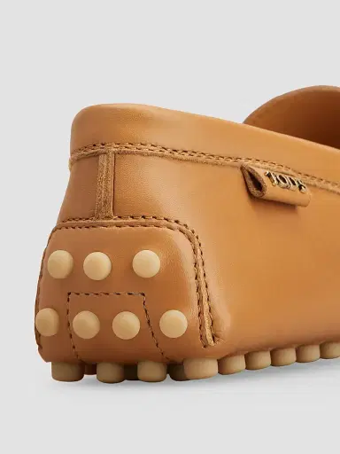Tod's Women's Gommino Leather Loafers - Kenia Scuro | Thumbnail 6