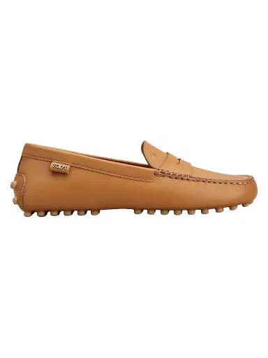 Tod's Women's Gommino Leather Loafers - Kenia Scuro | Thumbnail 1