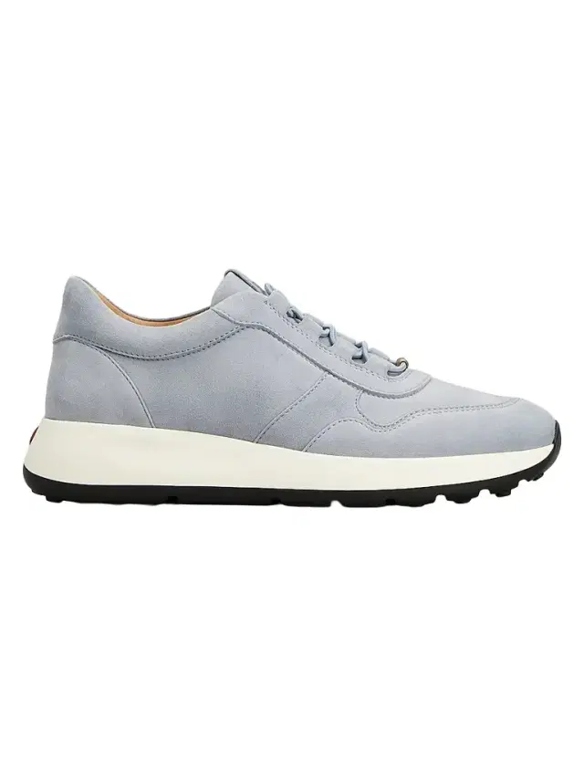 Tod's Women's Suede Low-Top Sneakers - Cielo Scuro Nuvola