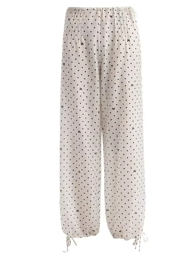 Kiki de Montparnasse Women's High Summer Kiki Point Pants -  And Black