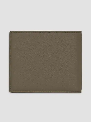 Saint Laurent Men's Tiny Cassandre East-West Wallet in Grained Leather - Dark Khaki | Thumbnail 3 Saint Laurent Men's Tiny Cassandre East-West Wallet in Grained Leather - Dark Khaki | Thumbnail 3