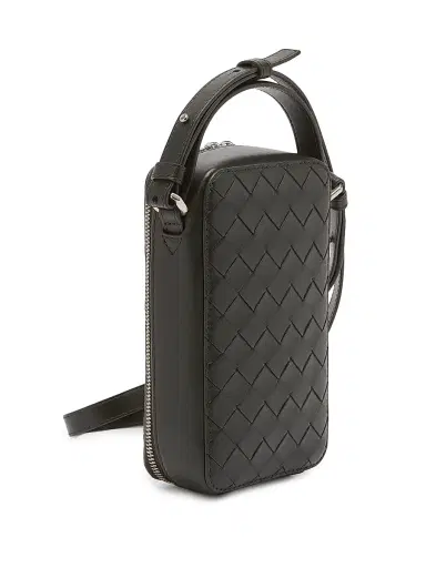 Bottega Veneta Men's Getaway Phone Pouch | Thumbnail 4 Bottega Veneta Men's Getaway Phone Pouch | Thumbnail 4
