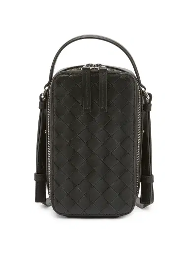 Bottega Veneta Men's Getaway Phone Pouch | Thumbnail 1 Bottega Veneta Men's Getaway Phone Pouch | Thumbnail 1