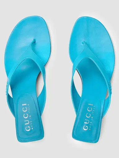 Gucci Women's Vittoria 55MM Leather Thong Sandals | Thumbnail 5 Gucci Women's Vittoria 55MM Leather Thong Sandals | Thumbnail 5