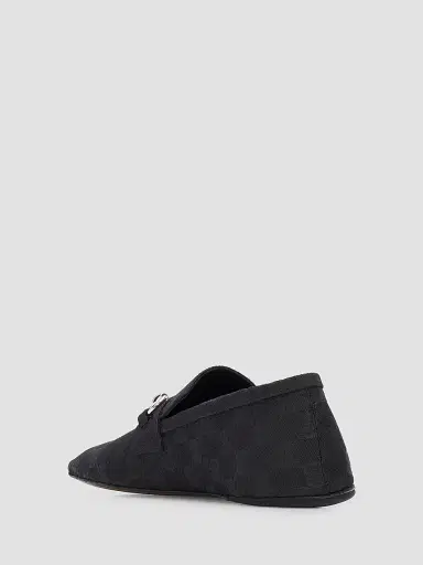 Gucci Women's Ragazzo GG Monogram Canvas Loafers | Thumbnail 2
