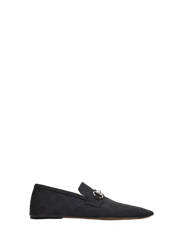 Gucci Women's Ragazzo GG Monogram Canvas Loafers - Black