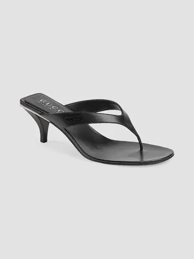 Gucci Women's Vittoria 55MM Leather Thong Sandals | Thumbnail 3 Gucci Women's Vittoria 55MM Leather Thong Sandals | Thumbnail 3