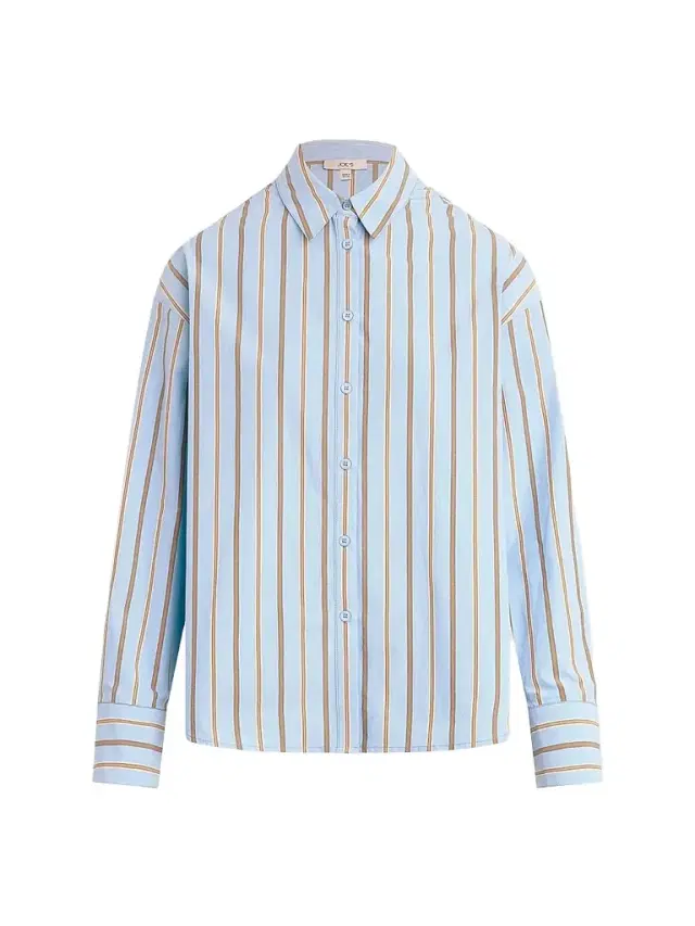 Joe's Jeans Women's The Cinched Waist Shirt - Sky Stripe