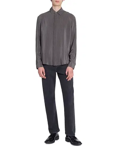 Saint Laurent Men's Baggy Jeans in Denim | Thumbnail 3 Saint Laurent Men's Baggy Jeans in Denim | Thumbnail 3