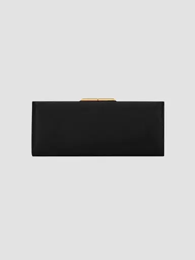 Saint Laurent Women's Midnight Small Clutch in Smooth Leather | Thumbnail 2 Saint Laurent Women's Midnight Small Clutch in Smooth Leather | Thumbnail 2