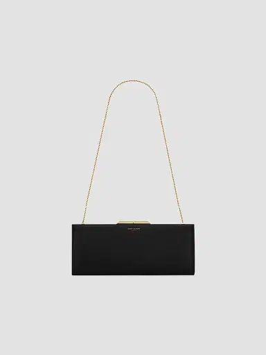 Saint Laurent Women's Midnight Small Clutch in Smooth Leather | Thumbnail 4 Saint Laurent Women's Midnight Small Clutch in Smooth Leather | Thumbnail 4