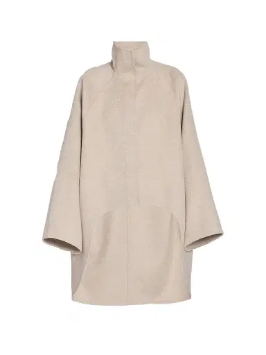 Alaïa Women's Asymmetric Double-Faced Cashmere Coat | Thumbnail 1 Alaïa Women's Asymmetric Double-Faced Cashmere Coat | Thumbnail 1