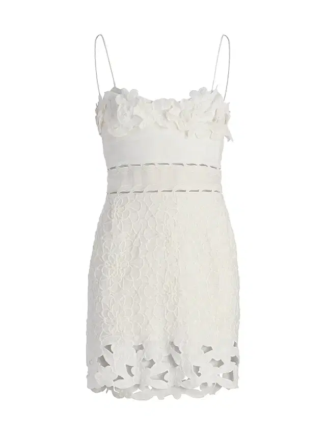 Isabel Marant Women's Reola Embroidered Minidress - White