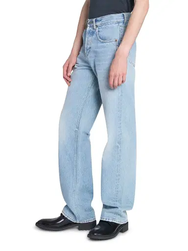 Saint Laurent Men's Baggy Jeans in Denim | Thumbnail 4 Saint Laurent Men's Baggy Jeans in Denim | Thumbnail 4