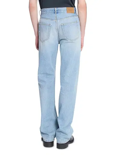 Saint Laurent Men's Baggy Jeans in Denim | Thumbnail 5 Saint Laurent Men's Baggy Jeans in Denim | Thumbnail 5