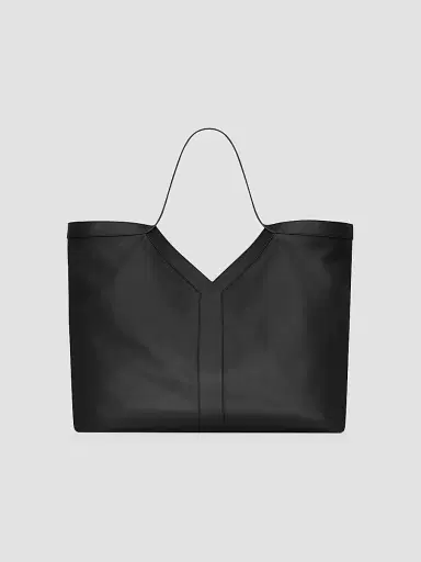 Saint Laurent Men's Y Maxi Tote Bag in Grained Leather | Thumbnail 2 Saint Laurent Men's Y Maxi Tote Bag in Grained Leather | Thumbnail 2