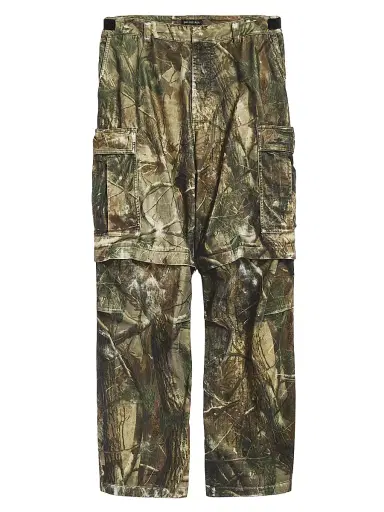 Balenciaga Men's Baggy Cargo Pants - Multicolored | Thumbnail 1 Balenciaga Men's Baggy Cargo Pants - Multicolored | Thumbnail 1