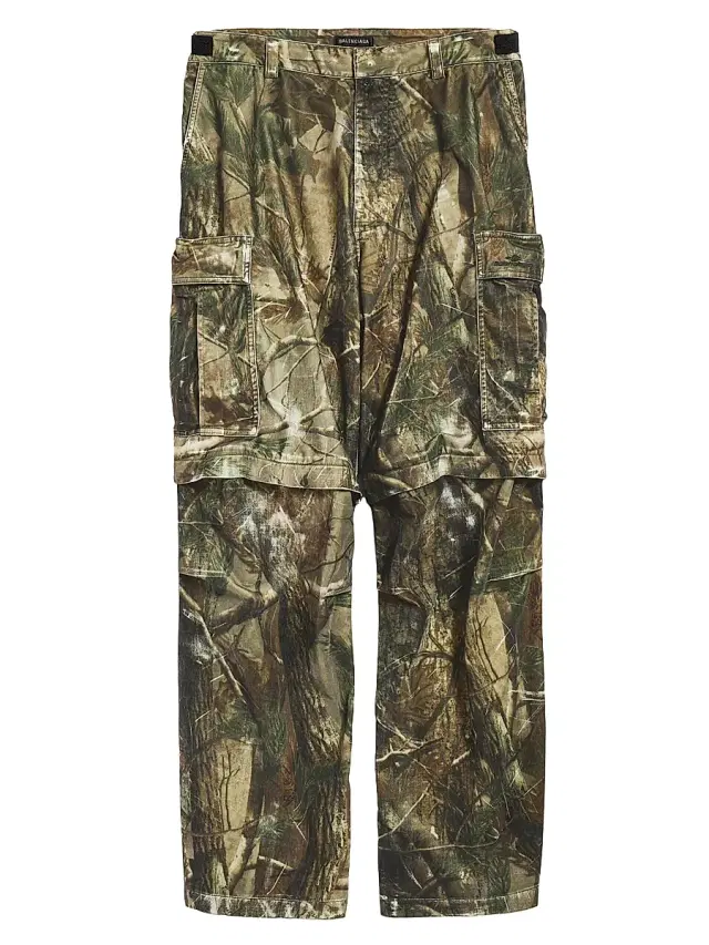 Balenciaga Men's Baggy Cargo Pants - Multicolored