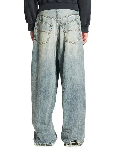 Balenciaga Men's Baggy Jeans - Pink - Size Large | Thumbnail 3 Balenciaga Men's Baggy Jeans - Pink - Size Large | Thumbnail 3