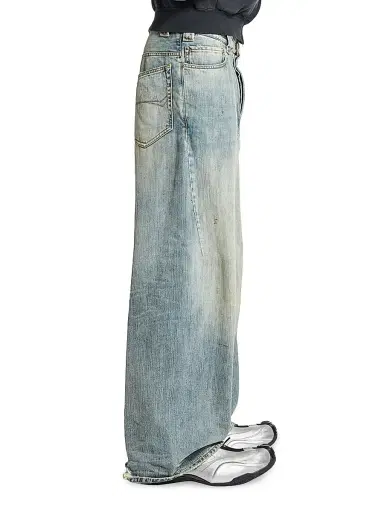 Balenciaga Men's Baggy Jeans - Pink - Size Large | Thumbnail 4 Balenciaga Men's Baggy Jeans - Pink - Size Large | Thumbnail 4
