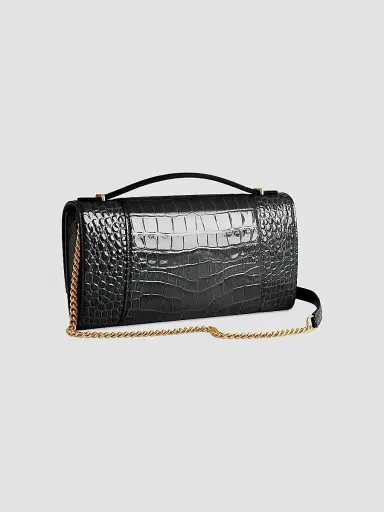 Balenciaga Women's Hourglass Pochette with Chain | Thumbnail 3