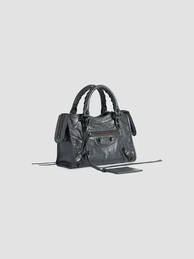Balenciaga Women's Le City Crossbody Bag - Volcanic Rock | Thumbnail 2