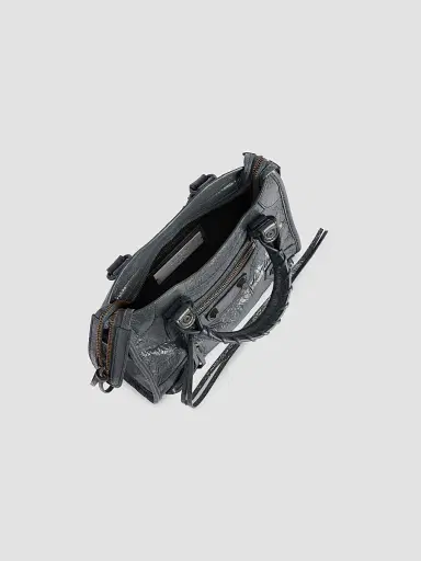 Balenciaga Women's Le City Crossbody Bag - Volcanic Rock | Thumbnail 4