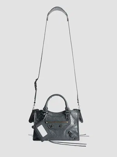 Balenciaga Women's Le City Crossbody Bag - Volcanic Rock | Thumbnail 5