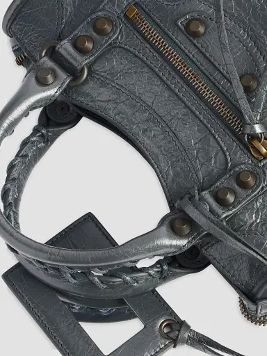 Balenciaga Women's Le City Crossbody Bag - Volcanic Rock | Thumbnail 6