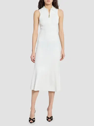 Victoria Beckham Women's Mira Sleeveless Midi Dress | Thumbnail 2 Victoria Beckham Women's Mira Sleeveless Midi Dress | Thumbnail 2